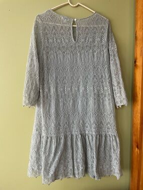 Sundance Lace Overlay Dress